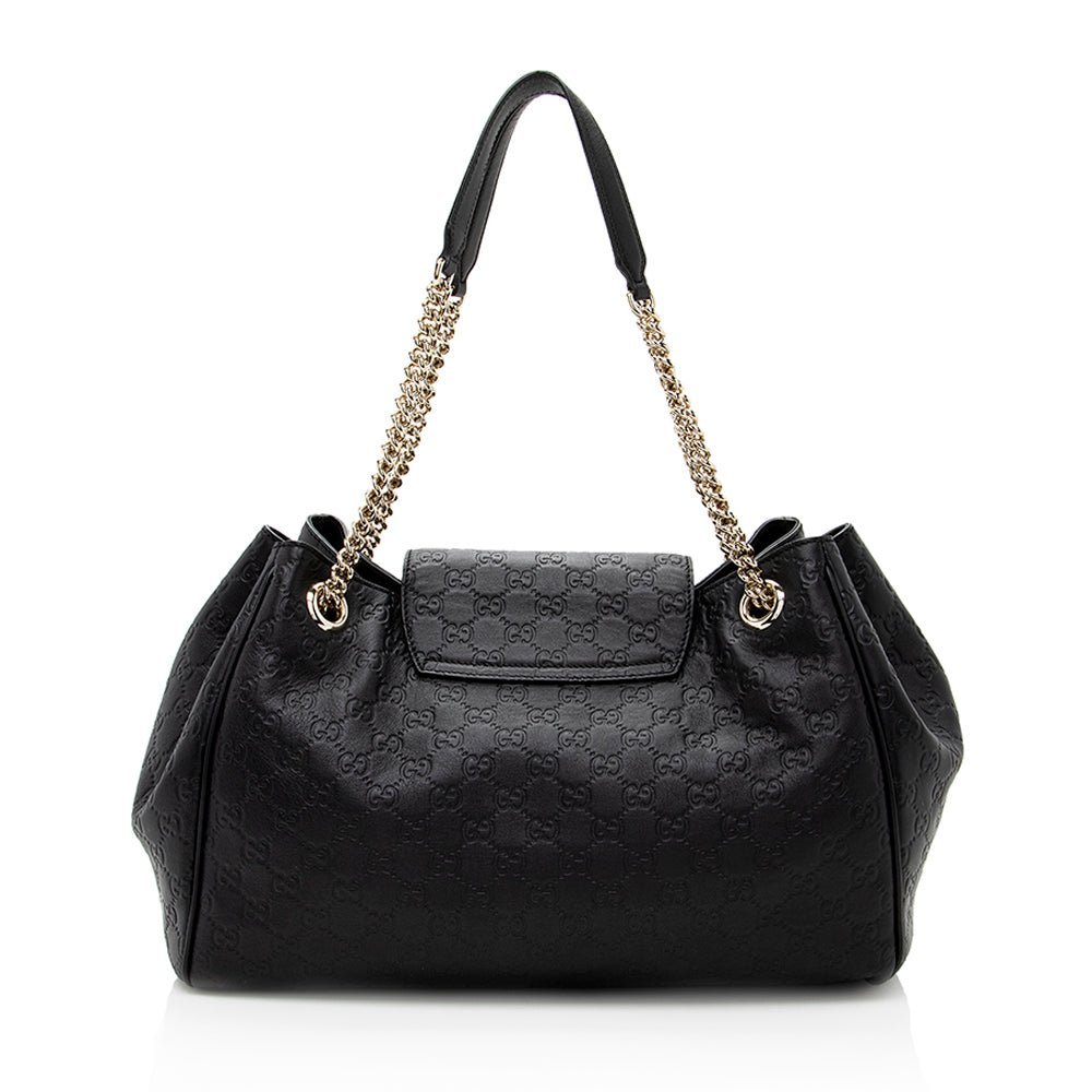 Gucci Guccissima Emily Large Shoulder Bag - Image 3