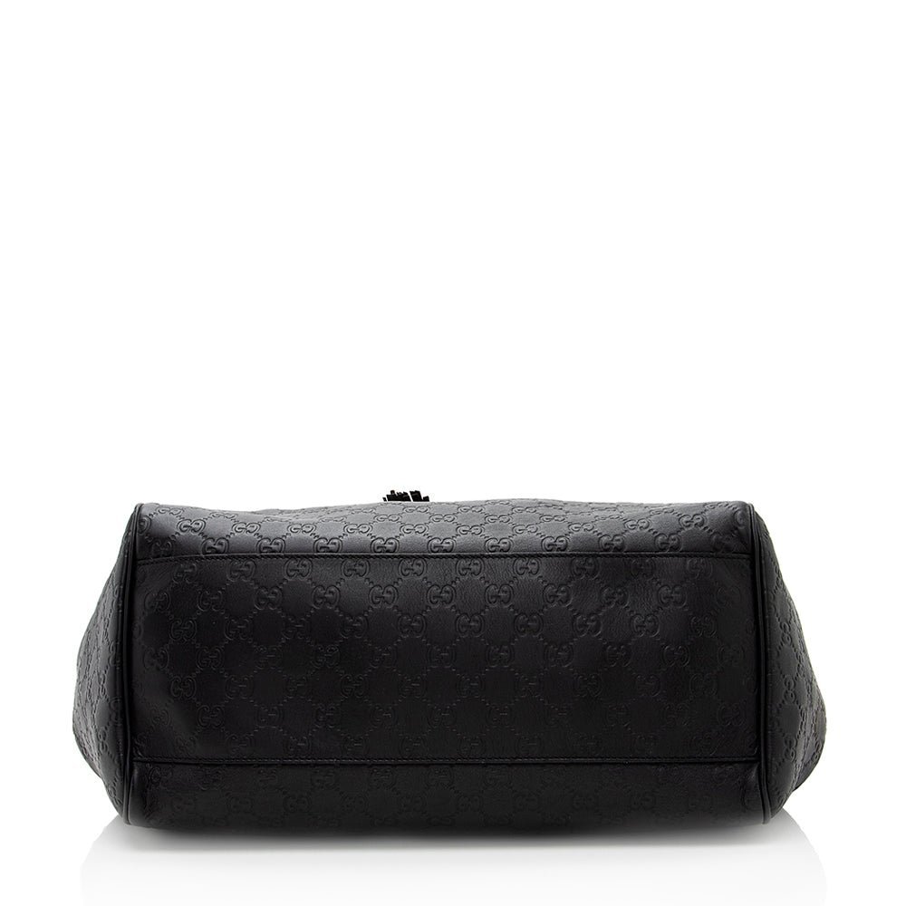 Gucci Guccissima Emily Large Shoulder Bag - Image 4