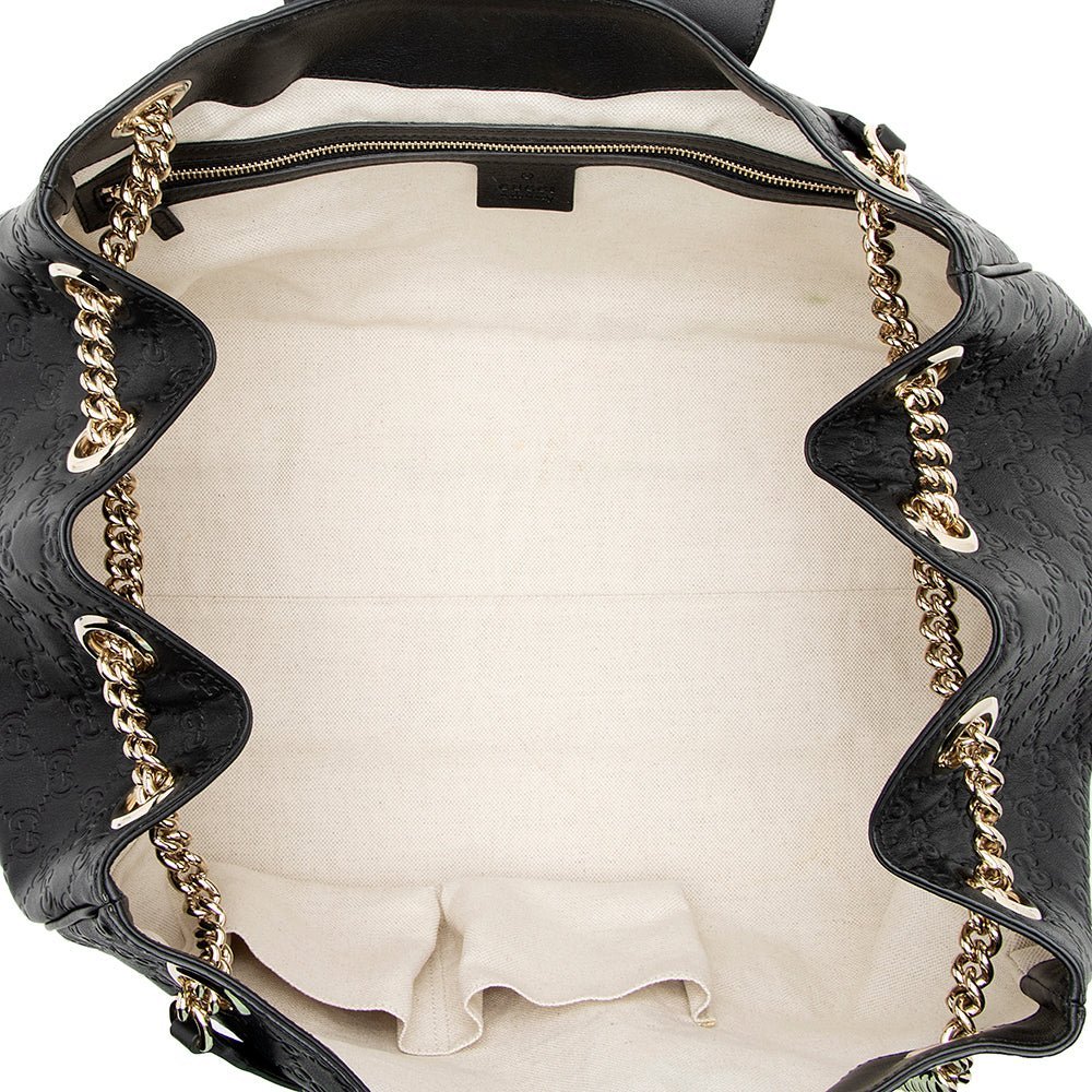 Gucci Guccissima Emily Large Shoulder Bag - Image 7