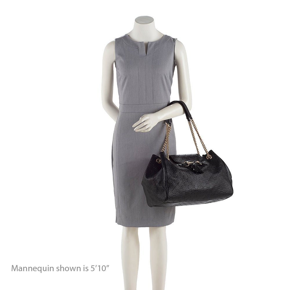 Gucci Guccissima Emily Large Shoulder Bag - Image 5