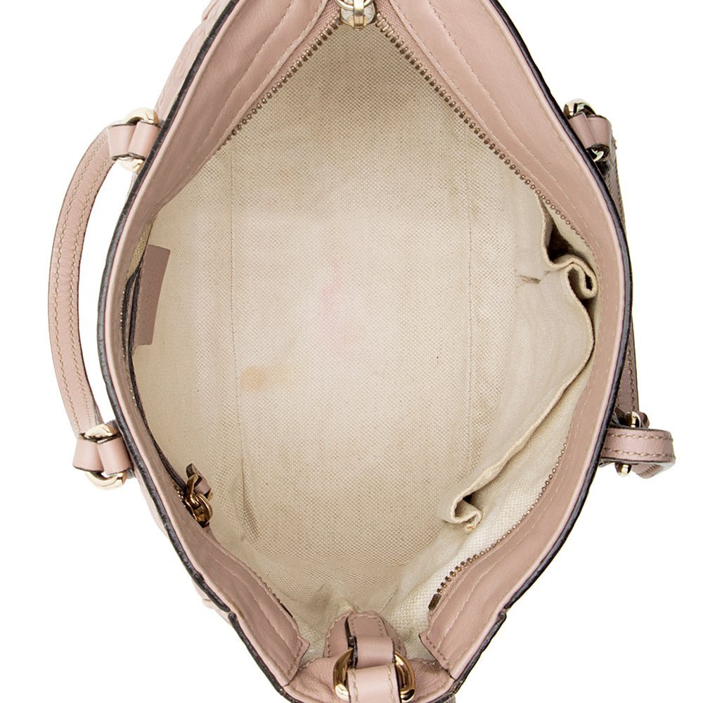 Gucci Guccissima Leather Bree Mini Tote - Image 7