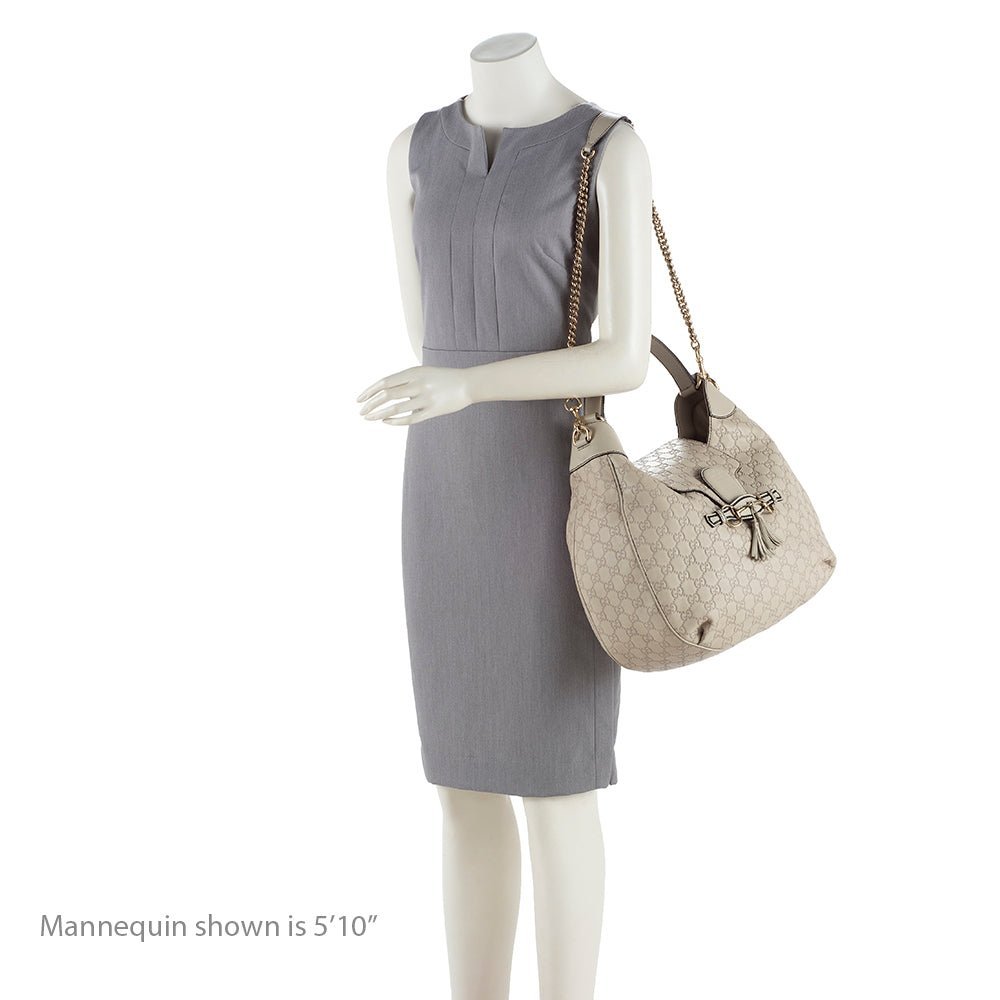 Gucci Guccissima Leather Emily Hobo - Image 5