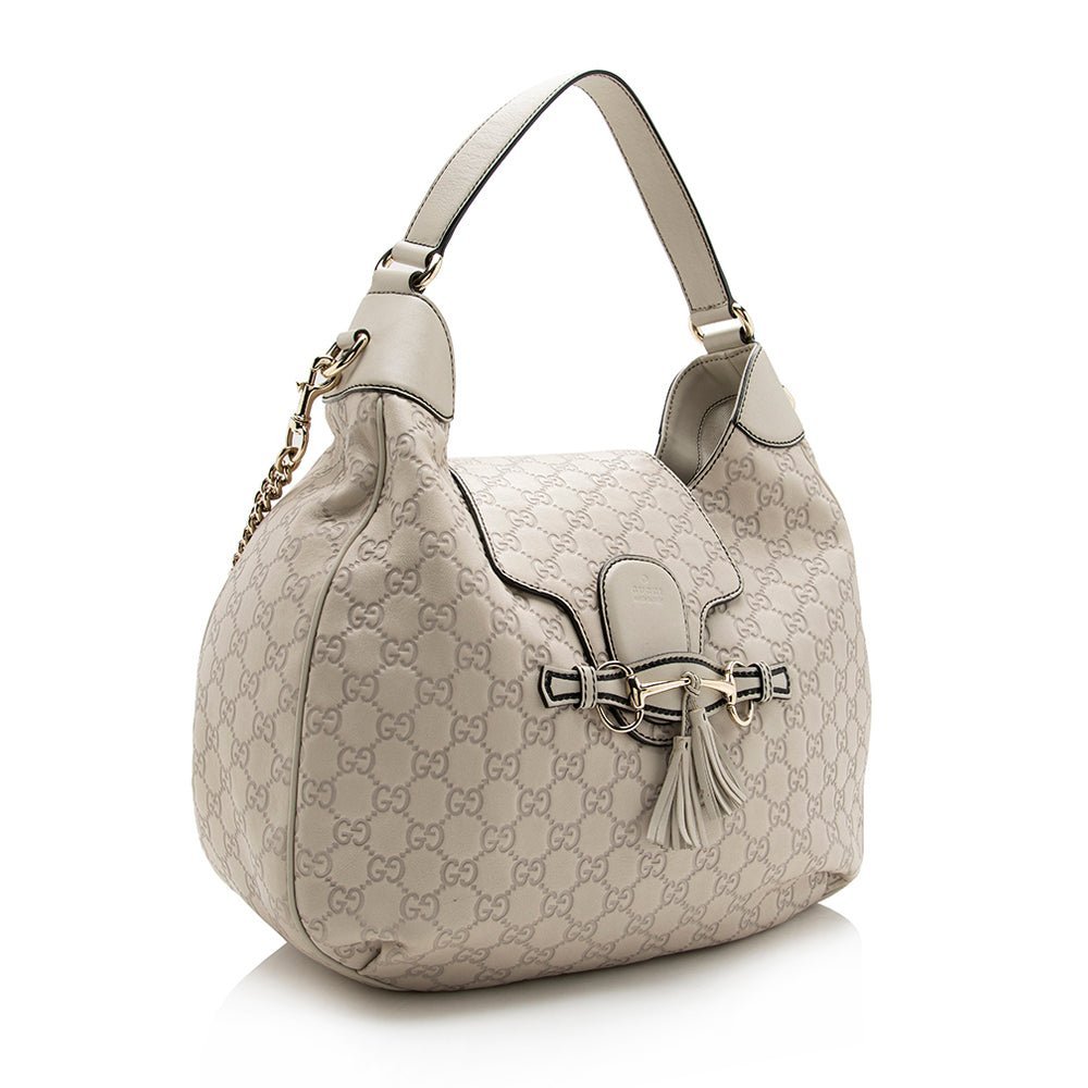 Gucci Guccissima Leather Emily Hobo - Image 2