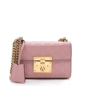 Gucci Guccissima Leather Padlock Small Shoulder Bag