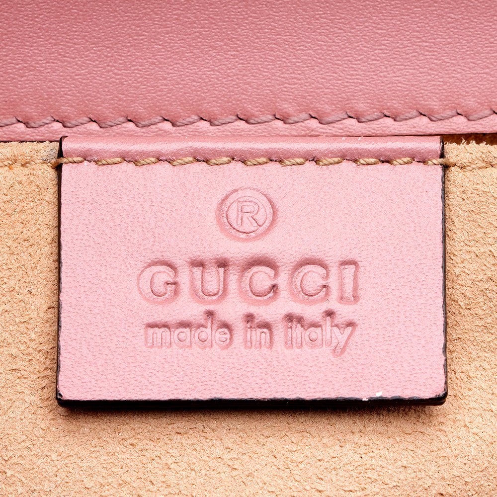 Gucci Guccissima Leather Padlock Small Shoulder Bag - Image 8