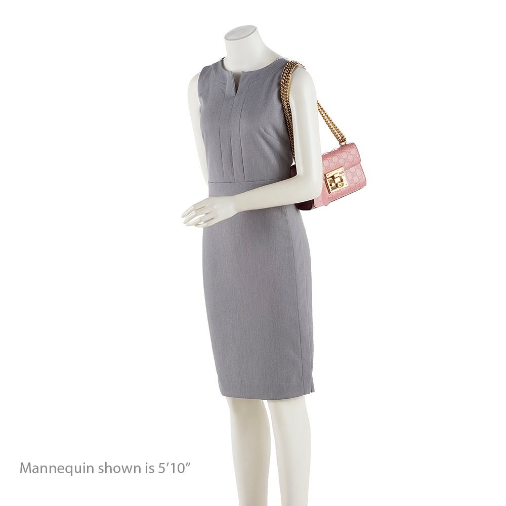 Gucci Guccissima Leather Padlock Small Shoulder Bag - Image 5