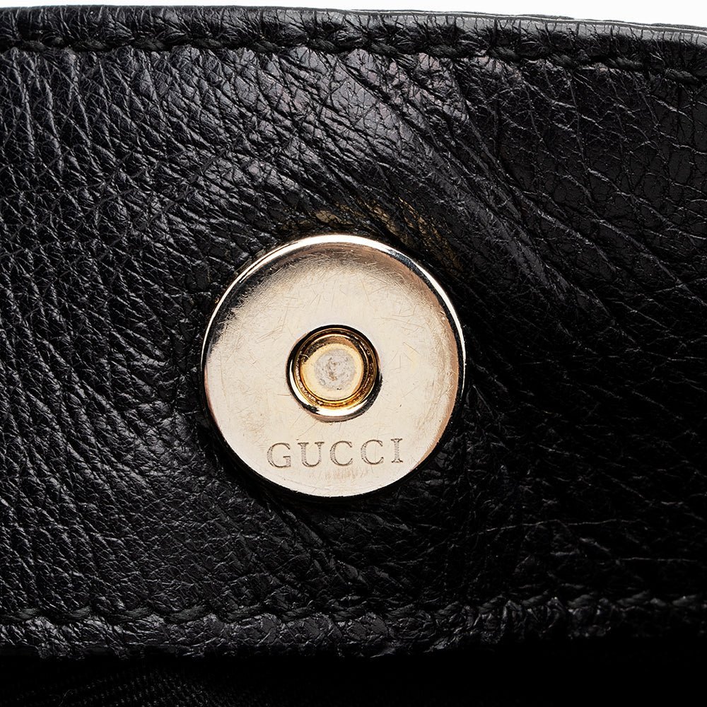 Gucci Guccissima Leather Shoulder Bag - Image 9