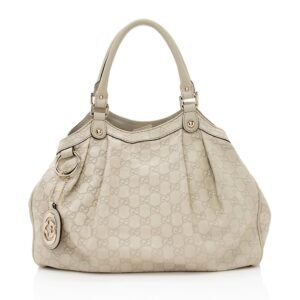 Gucci Guccissima Leather Sukey Medium Tote