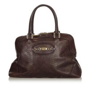 Gucci Guccissima Punch Handbag