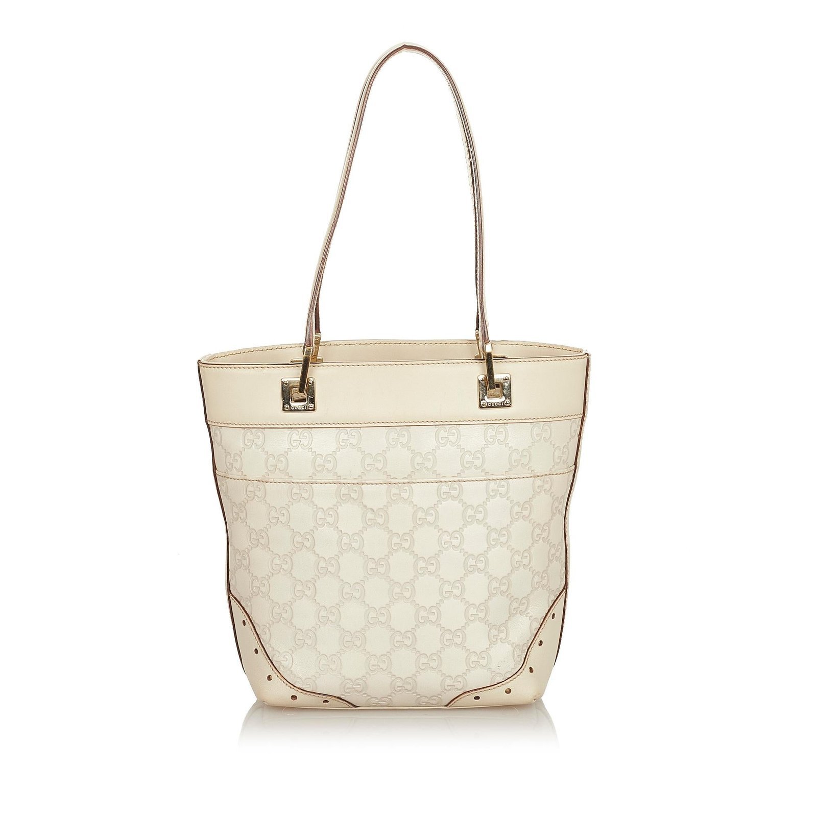 Gucci Guccissima Punch Tote Bag - Image 3