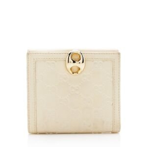 Gucci Guccissima Wave French Compact Wallet - FINAL SALE
