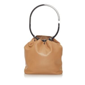 Gucci Hoop Leather Shoulder Bag