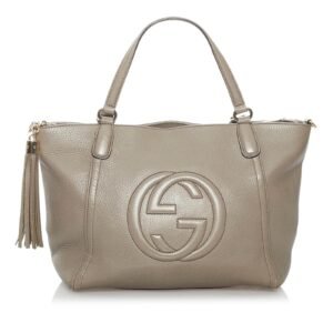 Gucci Soho Cellarius Leather Satchel