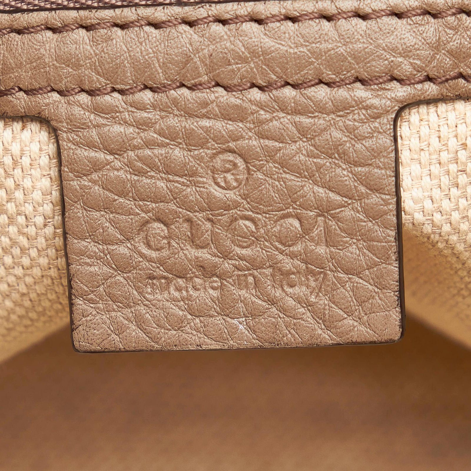 Gucci Soho Cellarius Leather Satchel - Image 2