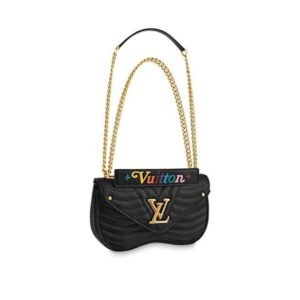 Louis Vuitton New Wave Chain Bag Mm Black