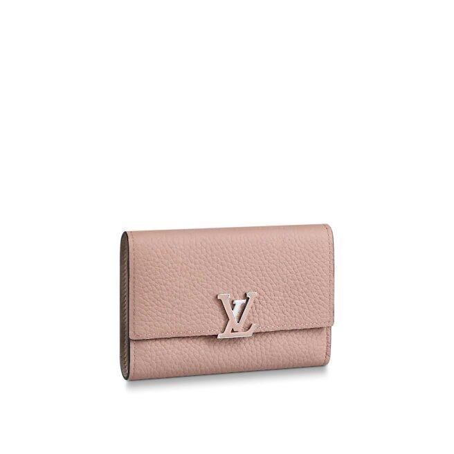 Louis Vuitton Capucines Compact Wallet Magnolia
