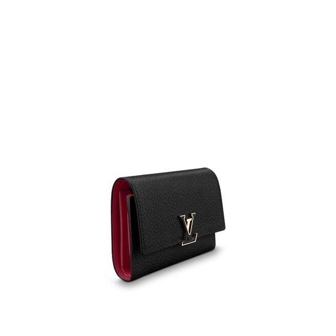 Louis Vuitton Capucines Compact Wallet Noir - Image 2