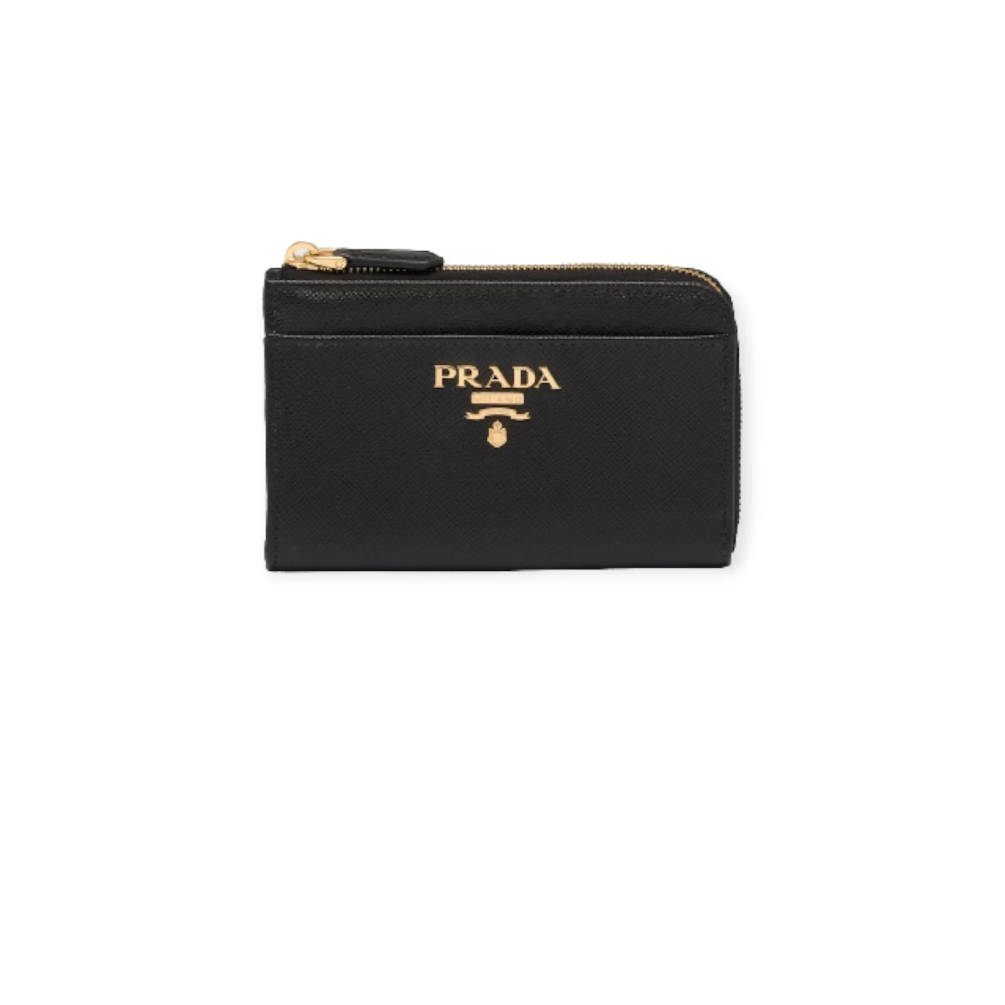 Saffiano Leather Cardholder with Keychain