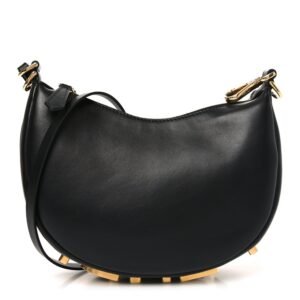 Fendi Vitello Grace Matte Mini Fendigraphy Hobo Bag