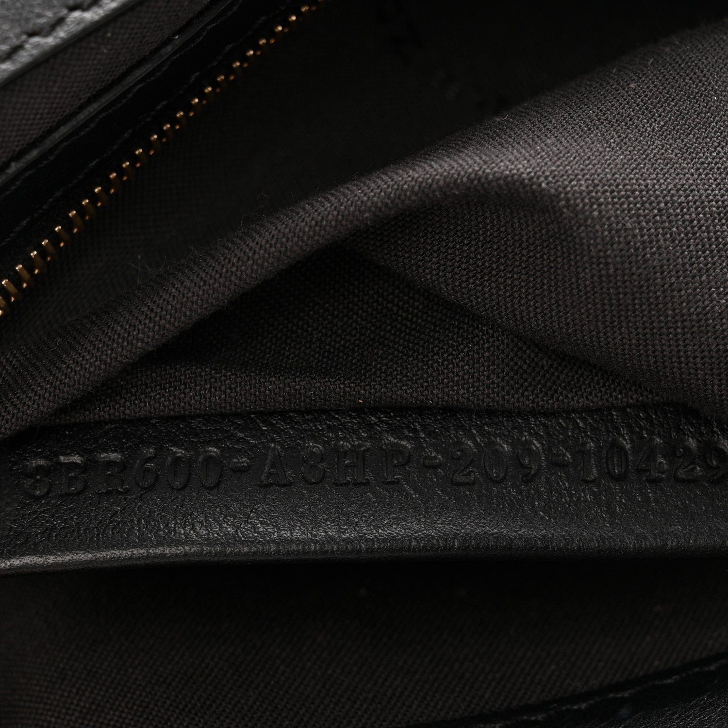 Baguette Tobacco Black Shearling & Leather Bag - Image 6