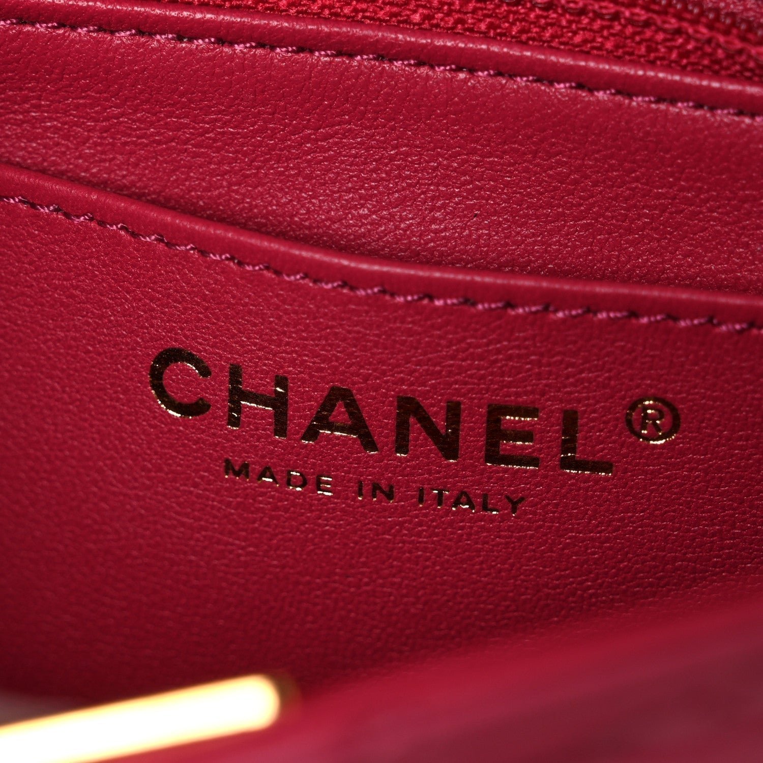 Aged Calfskin Quilted 2.55 Reissue Mini Flap Fuchsia - Image 6