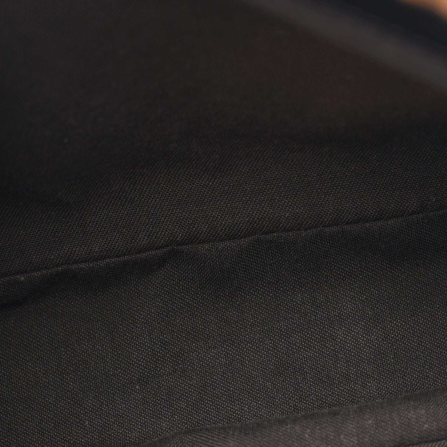 Baguette Tobacco Black Shearling & Leather Bag - Image 4