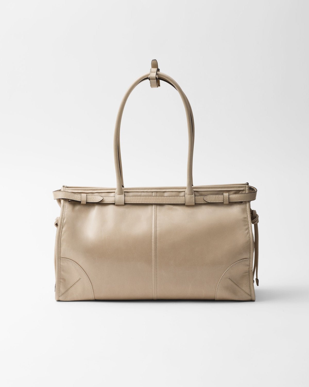 Prada Bonnie large leather handbag - Image 12