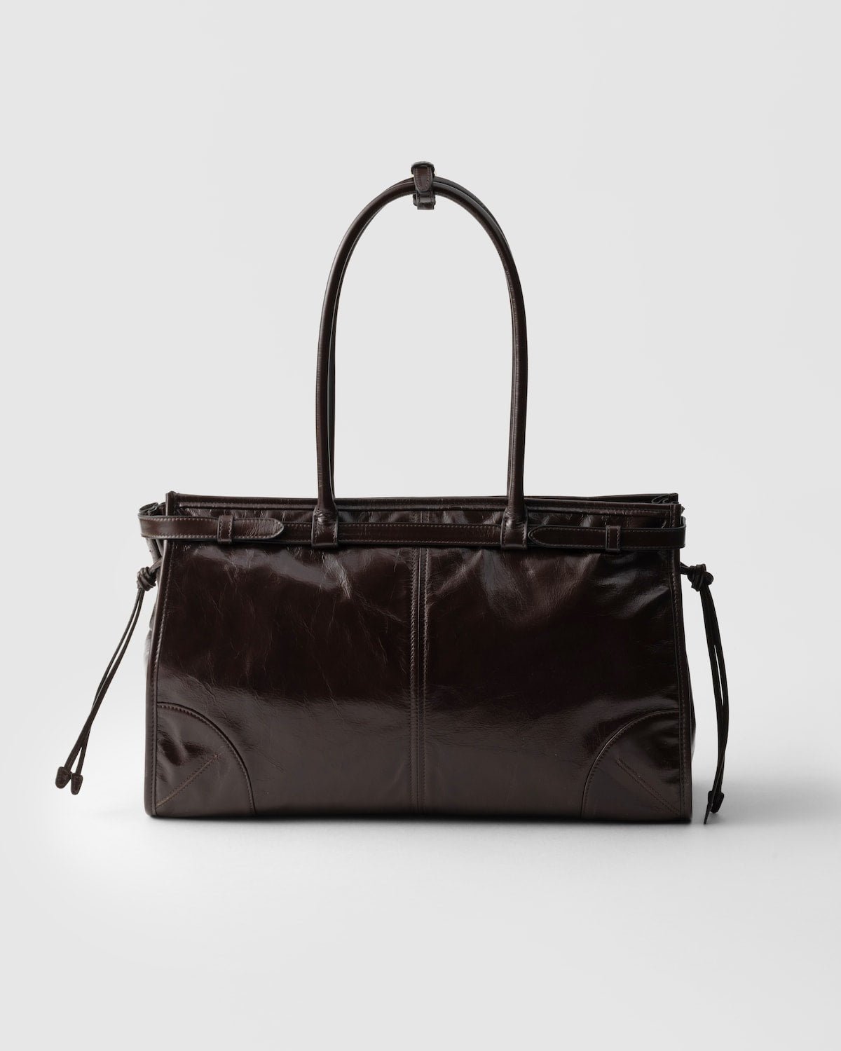 Prada Bonnie large leather handbag - Image 16
