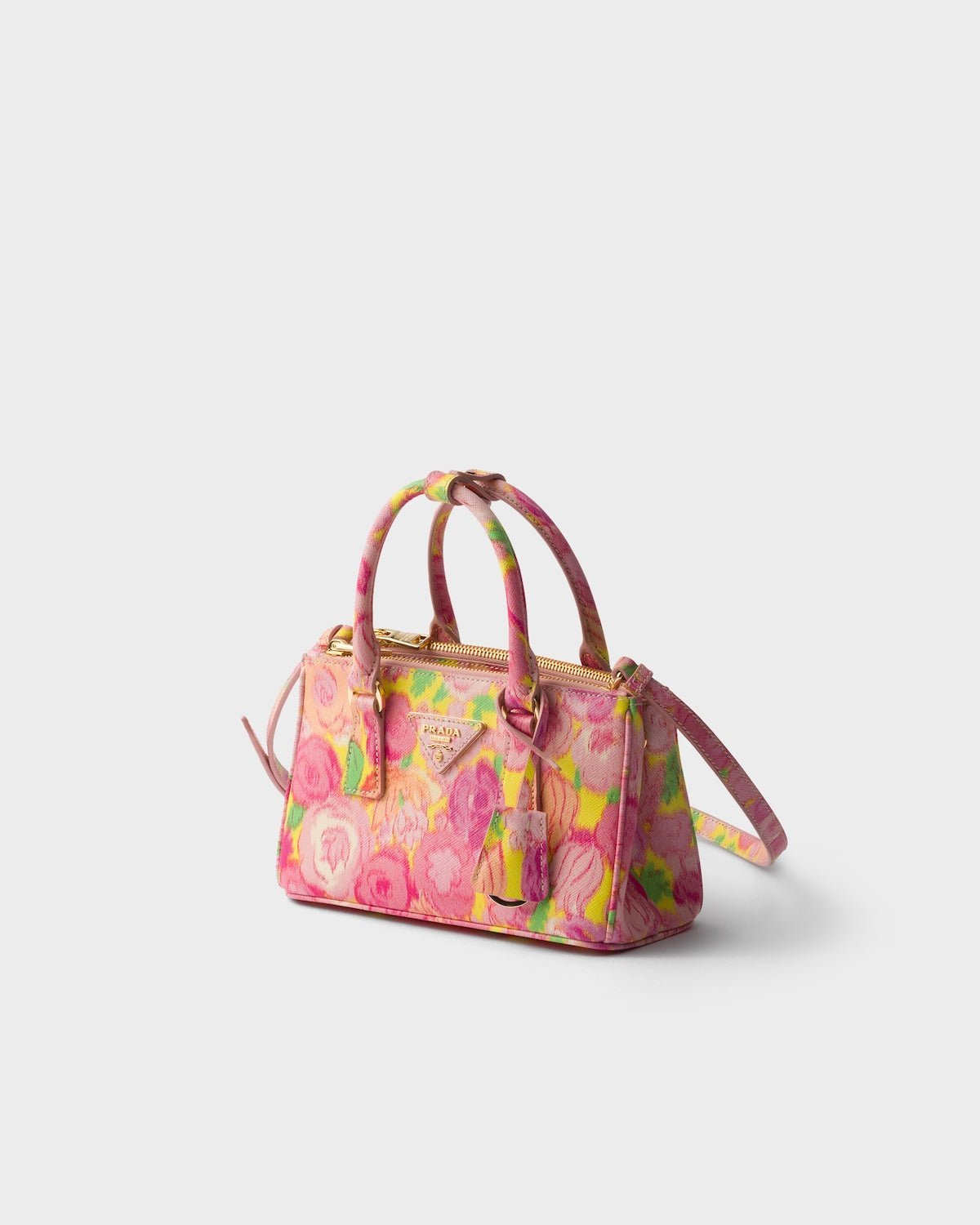 Prada Galleria Printed Saffiano Leather Mini-Bag - Image 4