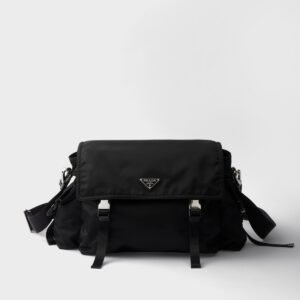 Prada Explore Re-nylon And Leather Bag