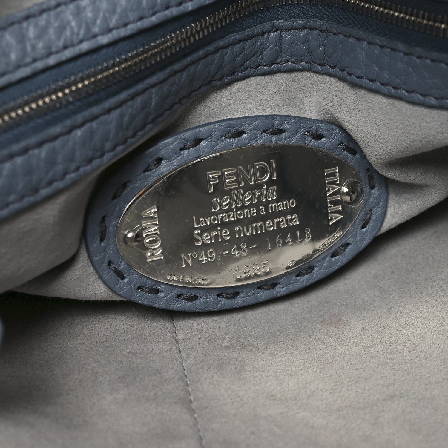 Fendi Cuoio Romano Selleria Lei Boston Tote - Image 6