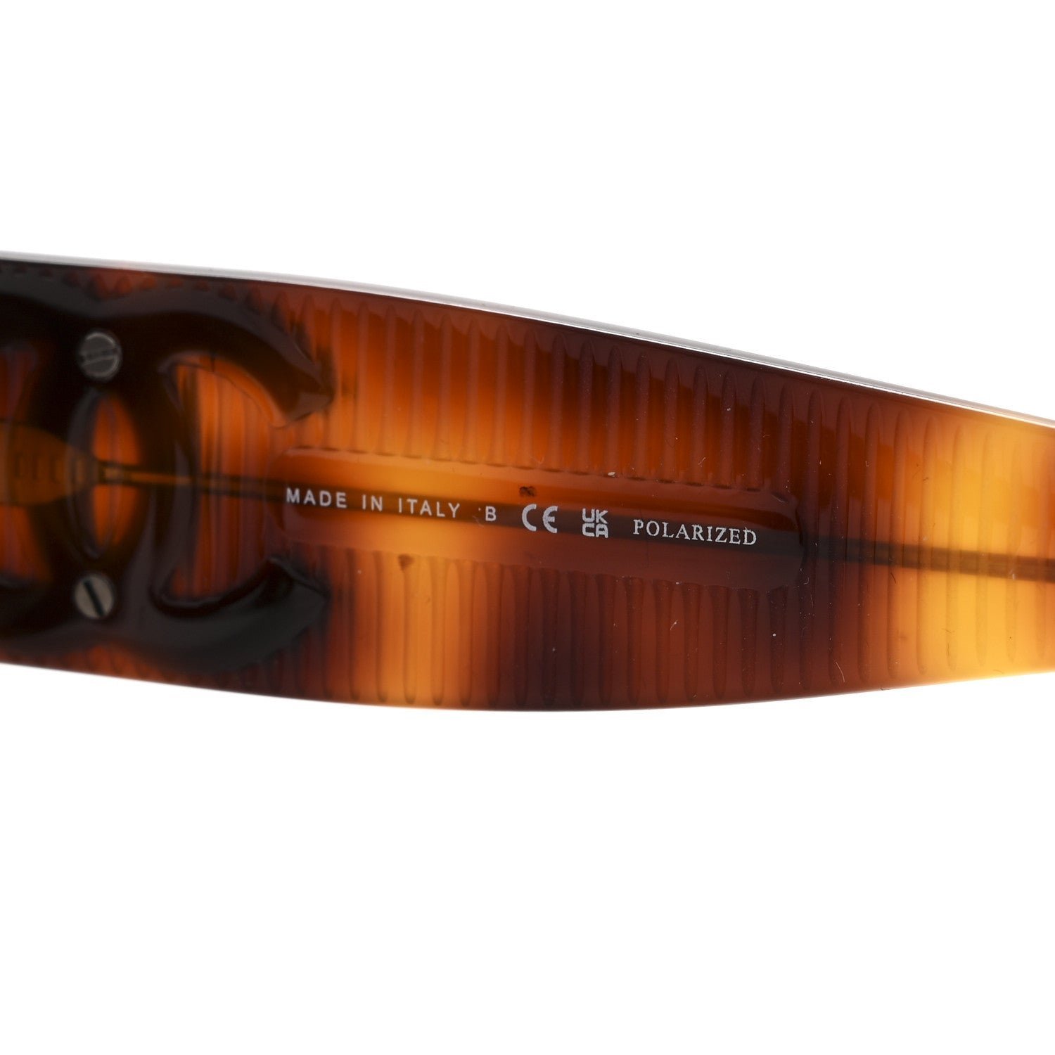 Acetate Polarized Rectangle Sunglasses 5493 Tortoise - Image 5