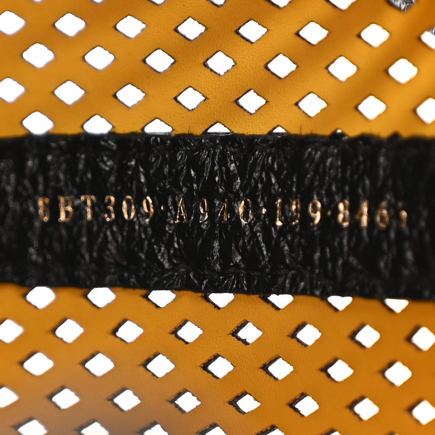 Fendi Vitello Liberty Perforated Small Mon Tresor Bucket Bag - Image 7