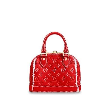 Louis Vuitton Alma Bb Cerise Red - Image 3