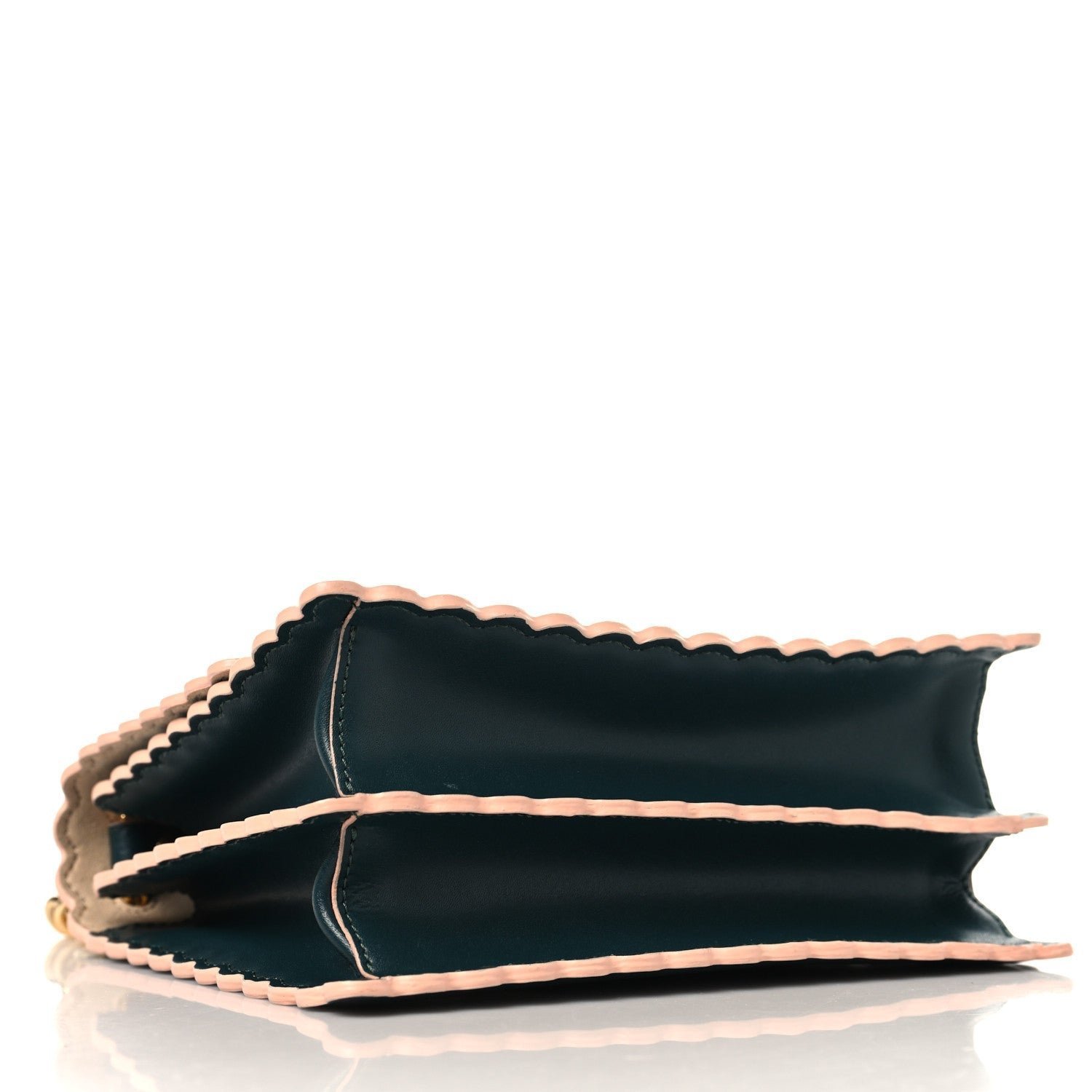 Fendi Vitello Liberty Scalloped Studded Small Kan I Shoulder Bag - Image 4