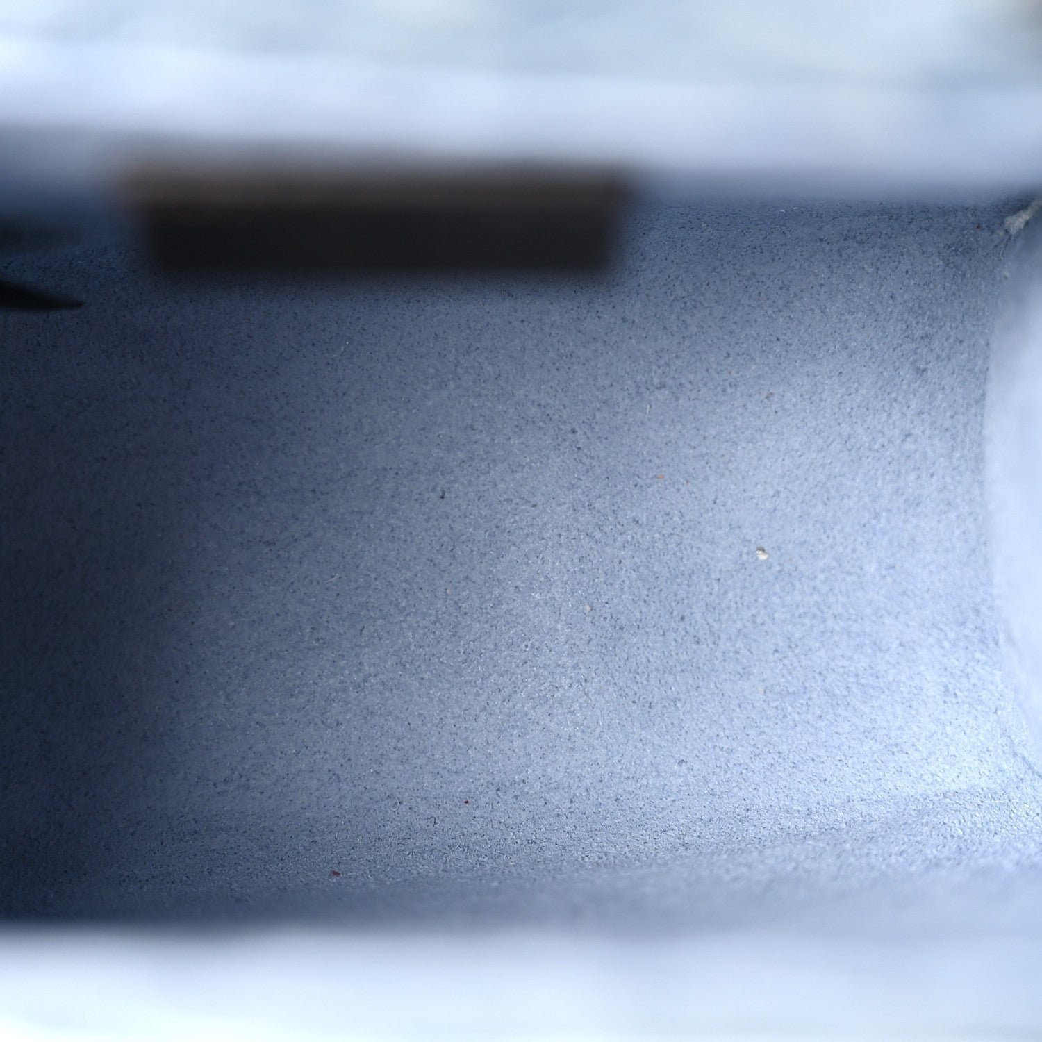 Fendi Denim Vitello King FF Embroidered Plexiglass Mini Sunshine Shopper Tote - Image 5