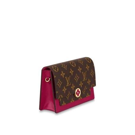 Louis Vuitton Flore Chain Wallet Fuchsia - Image 2