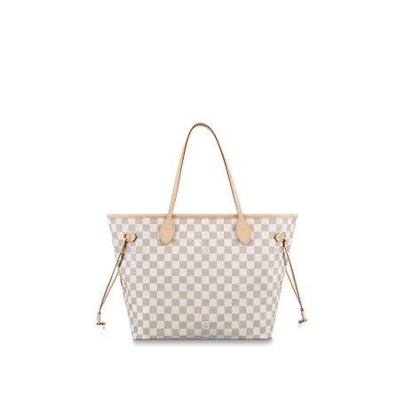 Louis Vuitton Neverfull Mm Bag Beige - Image 3