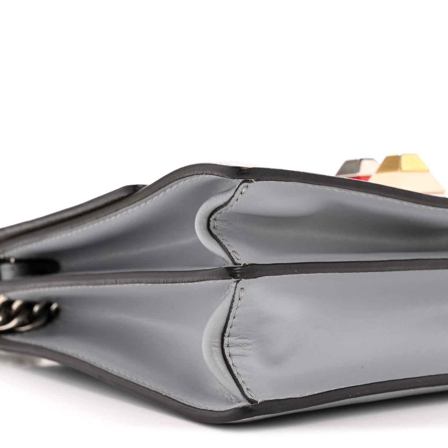 Fendi Vitello Liberty Studded Small Kan I Shoulder Bag - Image 9