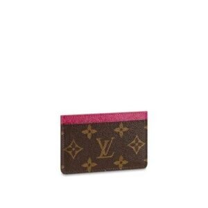 Louis Vuitton Card Holder Fuchsia Pink