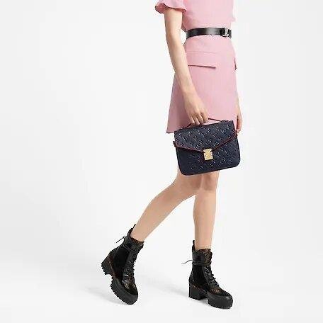 Louis Vuitton Pochette MÉtis Navy Blue/red - Image 4