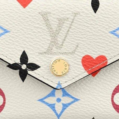 Louis Vuitton Game On Zoe Wallet White - Image 6