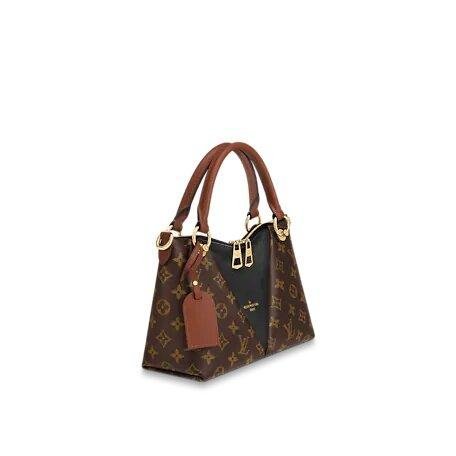 Louis Vuitton V Tote Bb Black/caramel - Image 2