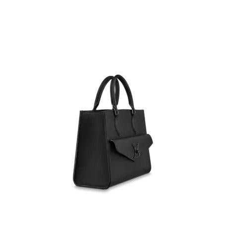 Louis Vuitton Lockme Tote Pm Black - Image 2