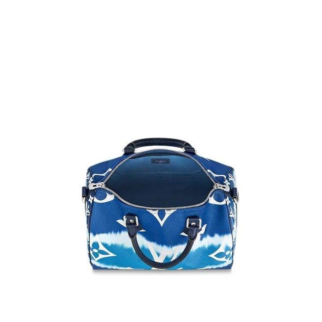 Louis Vuitton Escale Speedy BandouliÈre 30 Blue - Image 2