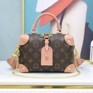 Louis Vuitton Petite Malle Souple Peach