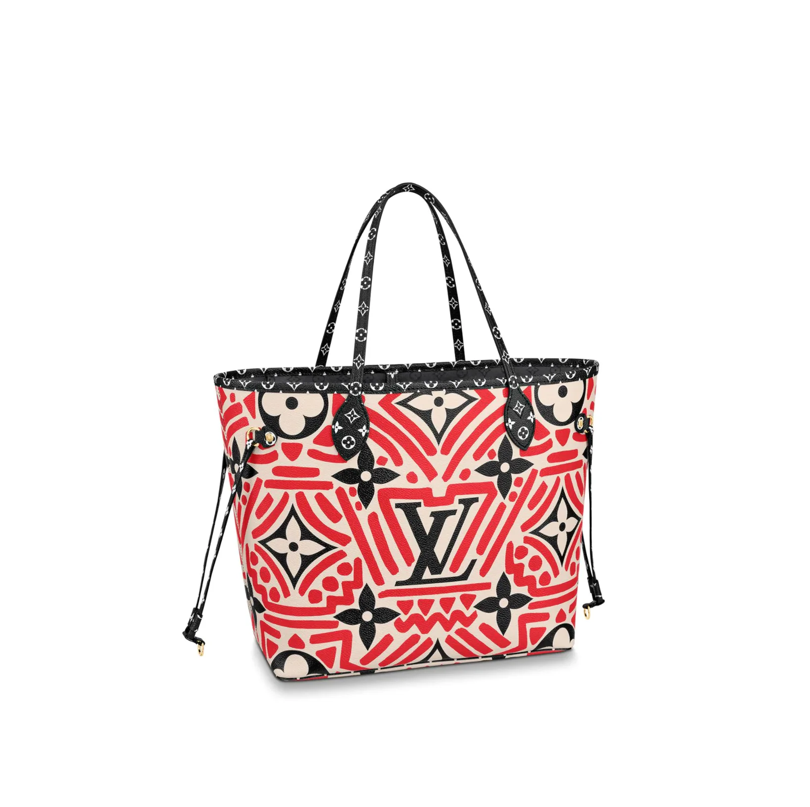 Louis Vuitton Crafty Neverfull Mm Red