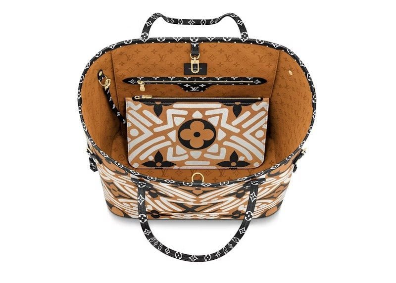 Louis Vuitton Crafty Neverfull Mm Caramel - Image 3