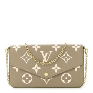 Louis Vuitton FÉlicie Pochette Tourterelle Gray