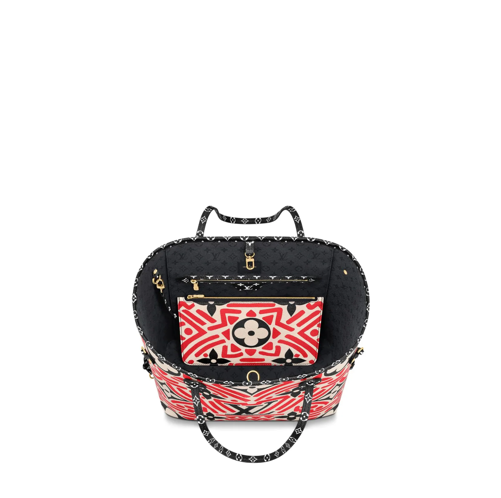 Louis Vuitton Crafty Neverfull Mm Red - Image 4
